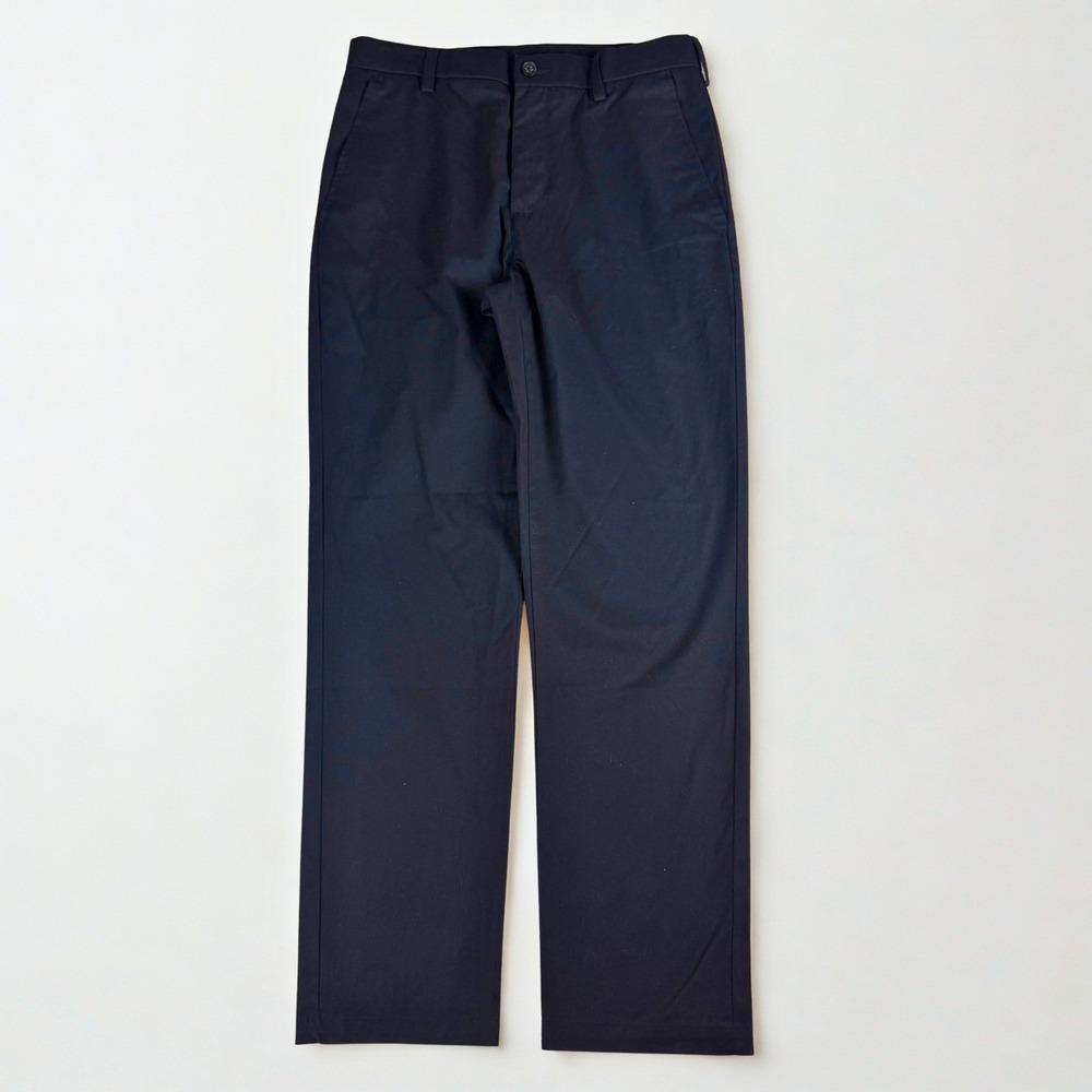 Croft &‎ Barrow Khaki Pants Mens 32x32 Mineral Blue Easy Care Classic Fit NWT